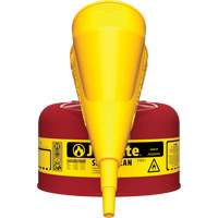 Bidons s&eacute;curitaires, Type I, Acier, 1 gal. US, Rouge, Homologu&eacute; FM/List&eacute; UL/ULC Helyx Safety & Industrial Supplies