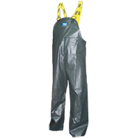 Pantalons &agrave; bavette Journeyman, 4T-Grand, Polyester/PVC, Vert Helyx Safety & Industrial Supplies