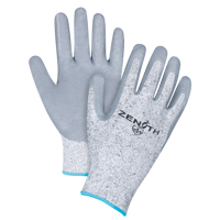 Gants &eacute;lastiques sans coutures r&eacute;sistants &agrave; la coupe, Taille T-Grand/10, Calibre 13, Rev&ecirc;tement Nitrile, Enveloppe en PEHP, ANSI/ISEA 105 niveau 2/EN 388 niveau 3 Helyx Safety & Industrial Supplies