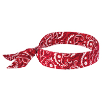 Chill-Its&reg; 6700 Cooling Bandanas, Red Helyx Safety & Industrial Supplies