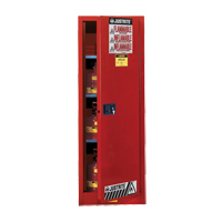 Armoire de s&eacute;curit&eacute; pour produits inflammables EX Slimline Sure-Grip , 22 gal., 3 tablettes Helyx Safety & Industrial Supplies