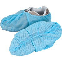 Couvre-chaussures, T-Grand, Polypropyl&egrave;ne, Bleu Helyx Safety & Industrial Supplies