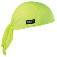 Chill-Its&reg; 6615 Cooling Dew Rags, High Visibility Lime-Yellow Helyx Safety & Industrial Supplies