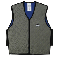 Vestes refroidissantes &agrave; &eacute;vaporation humide Chill-Its 6665, Moyen, Gris Helyx Safety & Industrial Supplies