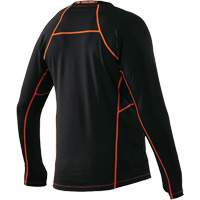 Long Sleeve Thermal Shirts, Men's, Medium, Black Helyx Safety & Industrial Supplies