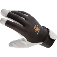 Anti-Vibration Air Glove&reg;, Size Medium, Pearl Leather Palm Helyx Safety & Industrial Supplies