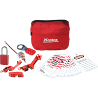 Ensemble de verrouillage pour la s&eacute;curit&eacute; personnelle - pochette compacte seulement, Ensemble Espace clos Helyx Safety & Industrial Supplies