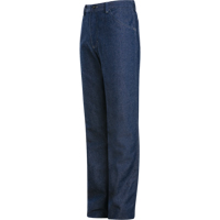 Pantalons en denim coupe d&eacute;tendue r&eacute;sistants aux flammes, 32, x 37, Bleu, 18 cal/cm² Helyx Safety & Industrial Supplies