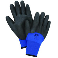 North&reg; Northflex Cold Grip Gloves, 8/Medium, PVC Coating, 15 Gauge, Nylon Shell Helyx Safety & Industrial Supplies
