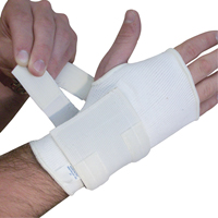 Supports de poignet ambidextres, Coton/&eacute;lastique, Petit Helyx Safety & Industrial Supplies