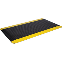 WD Deck Plate Mats, Diamond, 2' x 75' x 5/8", Black/Yellow, Sponge Helyx Safety & Industrial Supplies