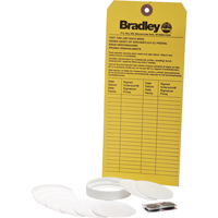 Recharge pour trousse d'inspection de douche oculaire portative Helyx Safety & Industrial Supplies