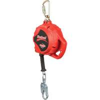 Rebel Self Retracting Lifeline, 33', Galvanized Steel, Swivel Helyx Safety & Industrial Supplies