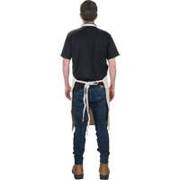 Tablier, Coton, 36" lo x 29" la, Naturel Helyx Safety & Industrial Supplies