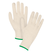 Standard-Duty String Knit Gloves, Poly/Cotton, 7 Gauge, Medium Helyx Safety & Industrial Supplies