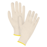 Standard-Duty String Knit Gloves, Poly/Cotton, 7 Gauge, 2X-Large Helyx Safety & Industrial Supplies