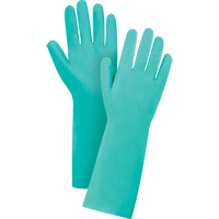 Gants r&eacute;sistants aux produits chimiques &agrave; prise en losange, Taille 9, 13" lo, Nitrile, 22 mils Helyx Safety & Industrial Supplies