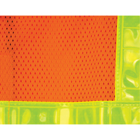 5-Point Tear-Away Traffic Safety Vest, High Visibility Orange, Medium, Polyester Helyx Safety & Industrial Supplies