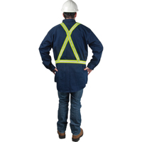 Harnais de s&eacute;curit&eacute; d'usage standard, Jaune lime haute visibilit&eacute;, Couleur r&eacute;fl&eacute;chissante Argent, T-Grand Helyx Safety & Industrial Supplies