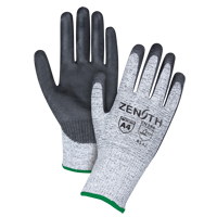 Gants &eacute;lastiques sans coutures r&eacute;sistants &agrave; la coupe, Taille Moyen/8, Calibre 13, Rev&ecirc;tement Polyur&eacute;thane, Enveloppe en PEHP, ANSI/ISEA 105 niveau 4/EN 388 niveau 5 Helyx Safety & Industrial Supplies