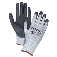 Gants &eacute;lastiques sans coutures r&eacute;sistants &agrave; la coupe, Taille Grand/9, Calibre 13, Rev&ecirc;tement Polyur&eacute;thane, Enveloppe en PEHP, ANSI/ISEA 105 niveau 4/EN 388 niveau 5 Helyx Safety & Industrial Supplies