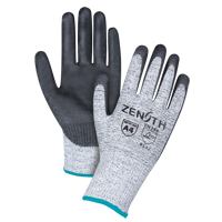Gants &eacute;lastiques sans coutures r&eacute;sistants &agrave; la coupe, Taille T-Grand/10, Calibre 13, Rev&ecirc;tement Polyur&eacute;thane, Enveloppe en PEHP, ANSI/ISEA 105 niveau 4/EN 388 niveau 5 Helyx Safety & Industrial Supplies