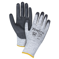 Gants &eacute;lastiques sans coutures r&eacute;sistants &agrave; la coupe, Taille 2T-Grand/11, Calibre 13, Rev&ecirc;tement Polyur&eacute;thane, Enveloppe en PEHP, ANSI/ISEA 105 niveau 4/EN 388 niveau 5 Helyx Safety & Industrial Supplies