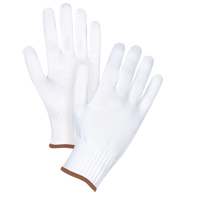 Seamless String Knit Gloves, Polyester, 10 Gauge, Large Helyx Safety & Industrial Supplies