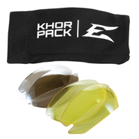 Lentilles de rechange pour les lunettes de s&eacute;curit&eacute; Khor, Antibu&eacute;e/anti-&eacute;gratignures, Transparent, Khor Helyx Safety & Industrial Supplies