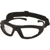 Dustdevil Black Frame Safety Glasses, Clear Lens, Anti-Fog/Anti-Scratch, ANSI Z87+/Meets/Exceeds CSA Z94.3 Helyx Safety & Industrial Supplies
