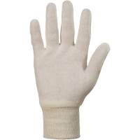 Superior&reg; ML80K Knit Gloves, One Size, White, Unlined, Knit Wrist Helyx Safety & Industrial Supplies