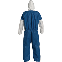 Combinaisons avec capuchon, 4T-Grand, Bleu/Blanc, Tyvek 400 D Helyx Safety & Industrial Supplies