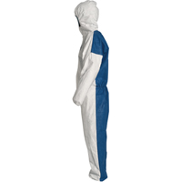 Combinaisons avec capuchon, 4T-Grand, Bleu/Blanc, Tyvek 400 D Helyx Safety & Industrial Supplies