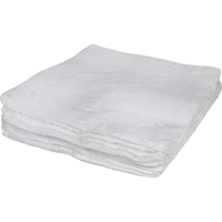 Feuilles absorbantes souffl&eacute;es de premi&egrave;re qualit&eacute;, Huile seulement, 30" x 30", 50 gal. d'absorption Helyx Safety & Industrial Supplies
