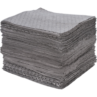 Premium Bonded Sorbent Pads, Universal, 15" x 17", 30 gal. Absorbancy Helyx Safety & Industrial Supplies