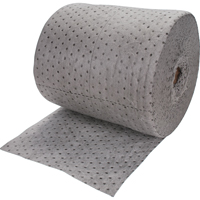 Premium Bonded Sorbent Rolls, Mediumweight, 150' L x 15" W, 20 gal. Absorbancy Helyx Safety & Industrial Supplies