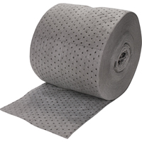 Premium Bonded Sorbent Rolls, Heavyweight, 150' L x 15" W, 25 gal. Absorbancy Helyx Safety & Industrial Supplies