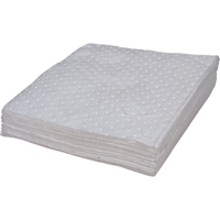 Premium Bonded Sorbent Pads, Oil Only, 15" x 17", 8 gal. Absorbancy Helyx Safety & Industrial Supplies