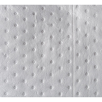 Premium Bonded Sorbent Pads, Oil Only, 15" x 17", 8 gal. Absorbancy Helyx Safety & Industrial Supplies