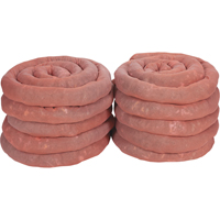 Sorbents Socks, Hazmat, 45 gal. Absorbancy, 3" W x 10' L, Pack of 10 Helyx Safety & Industrial Supplies