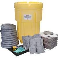 Premium Shop Spill Kit, Universal, Drum, 95 US gal. Absorbancy Helyx Safety & Industrial Supplies