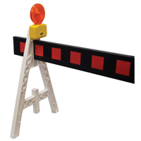PLASTXA-Frame Barricade Leg Helyx Safety & Industrial Supplies