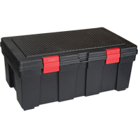 Contenant de rangement &eacute;tanche, 33" la x 19" p x 13" h, Noir Helyx Safety & Industrial Supplies