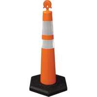 C&ocirc;ne de canalisation, Hauteur 42", Orange Helyx Safety & Industrial Supplies