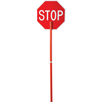 Traffic Control Sign Plastic Handle Helyx Safety & Industrial Supplies