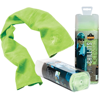 Serviettes de refroidissement 6602 Chill-Its, Lime haute visibilit&eacute; Helyx Safety & Industrial Supplies