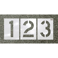 Pochoirs pour parc de stationnement, Pictogramme, 6" x 4" Helyx Safety & Industrial Supplies