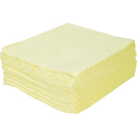 Premium Bonded Sorbent Pads, Hazmat, 15" x 17", 25 gal. Absorbancy Helyx Safety & Industrial Supplies