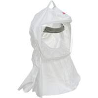 Cagoule Versaflo de haute durabilit&eacute; avec coiffe int&eacute;gr&eacute;e, Grand/Moyen, Coiffe souple, Bavette Simple Helyx Safety & Industrial Supplies