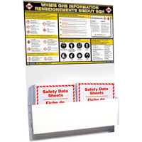 GHS Information Stations, English & French, Binders Included Helyx Safety & Industrial Supplies